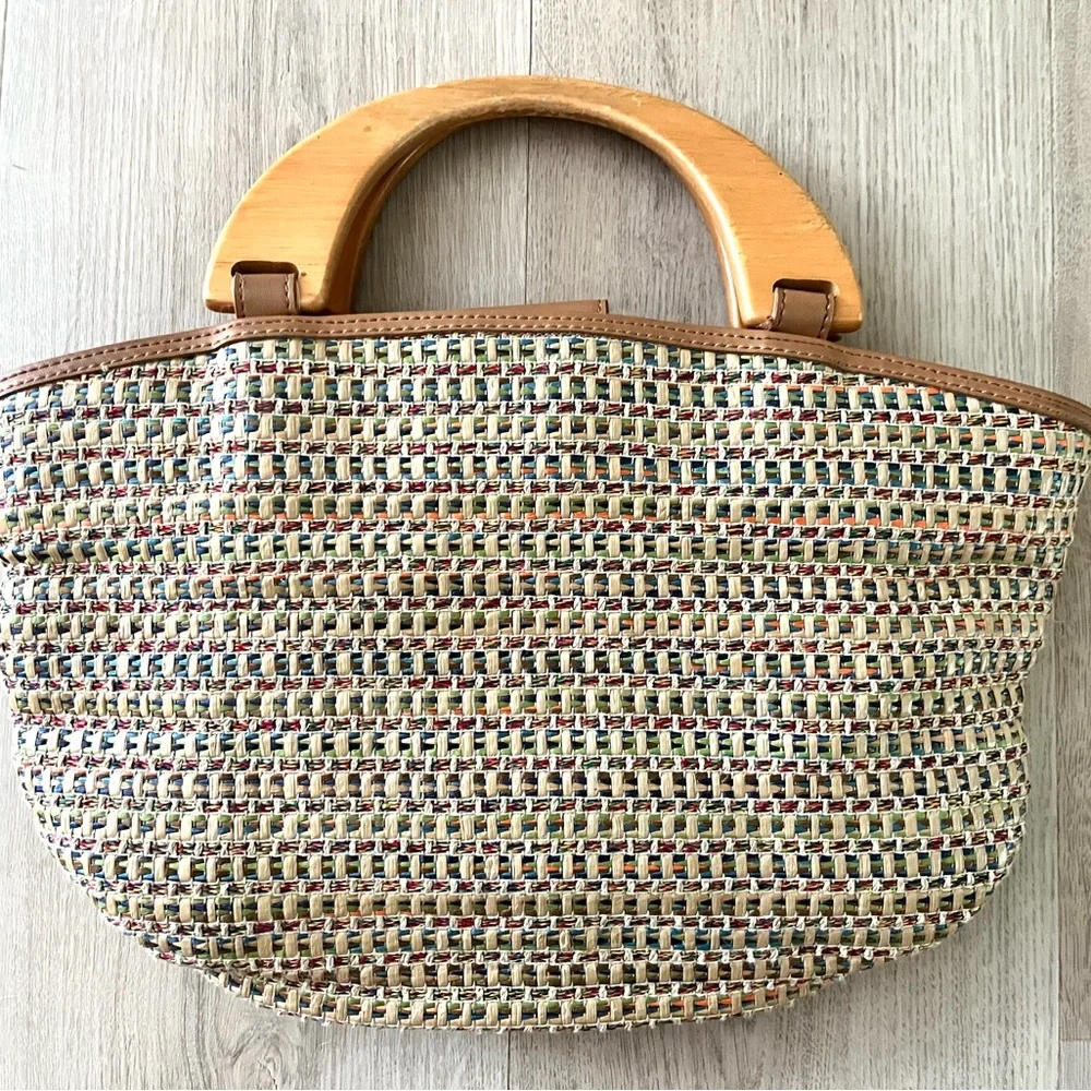 Fossil Vintage Multi Weave Tote Bag - Picture 8 of 9